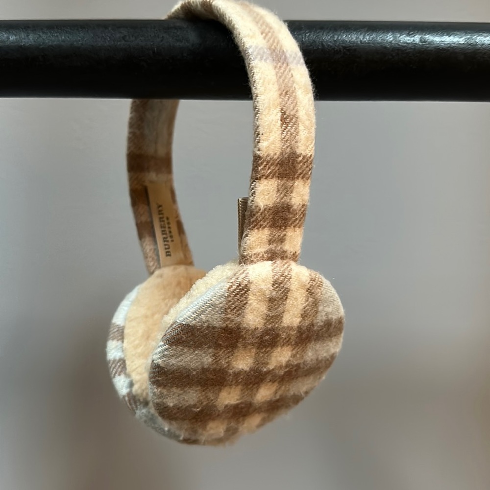 Authentic Burberry Earmuffs